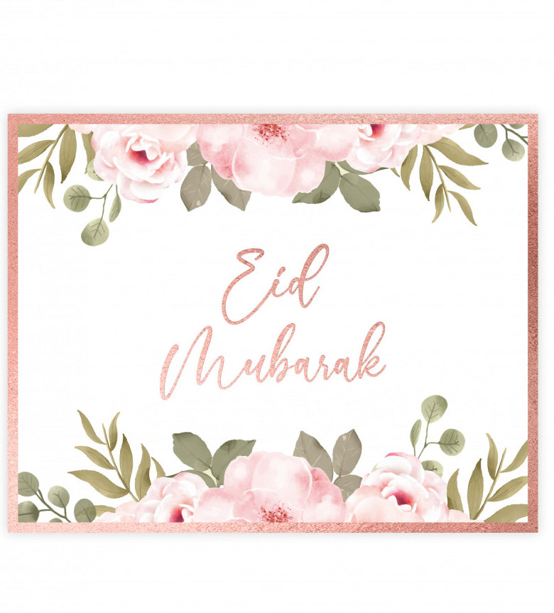 Sets de table Aïd Rose Gold (lot de 6)