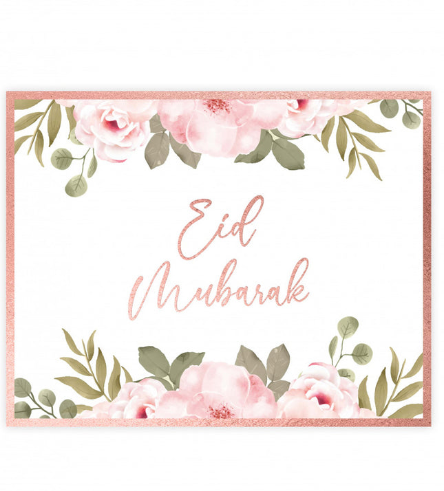 Placemats Eid Rose Gold (set van 6)