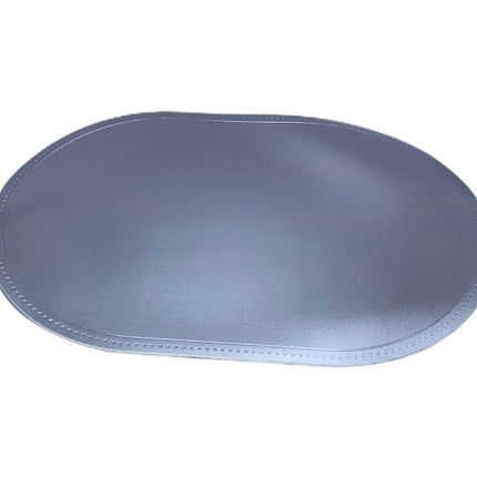 Placemat ovaal PU leer