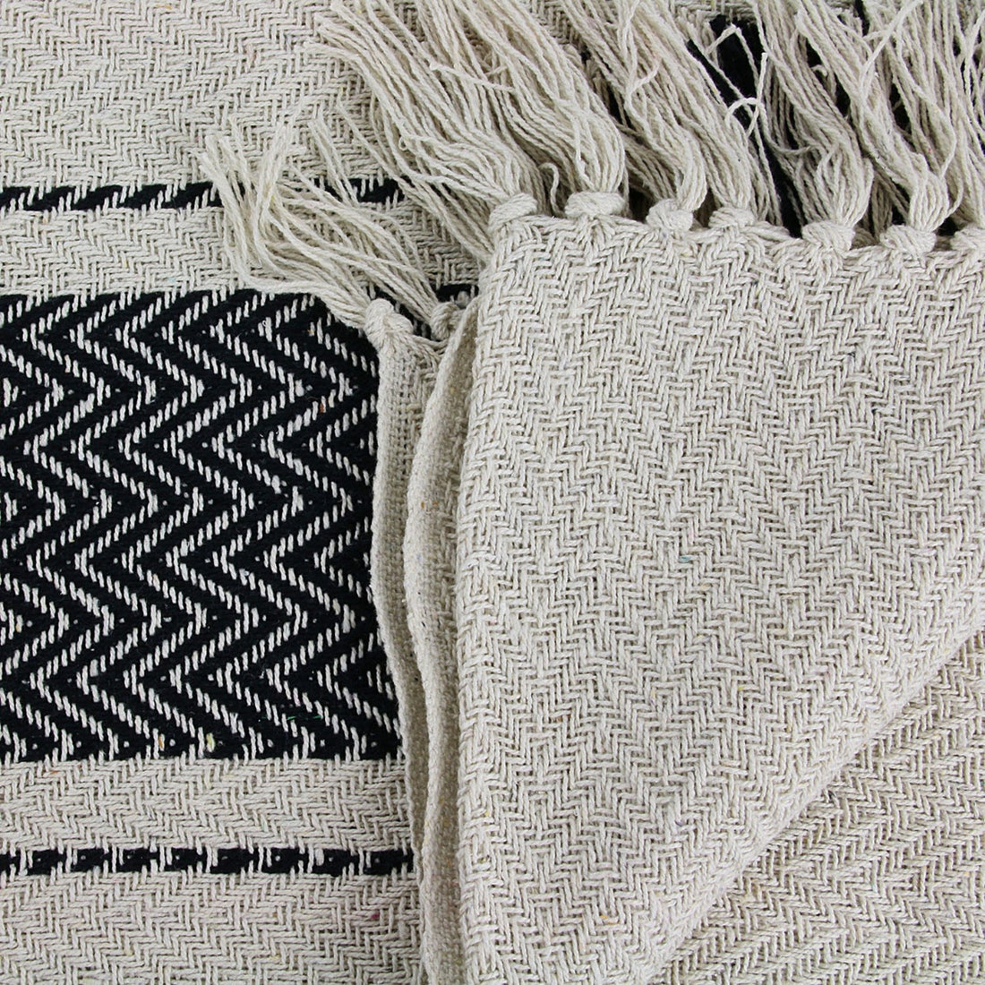 Striped Berber Throw 120X150CM