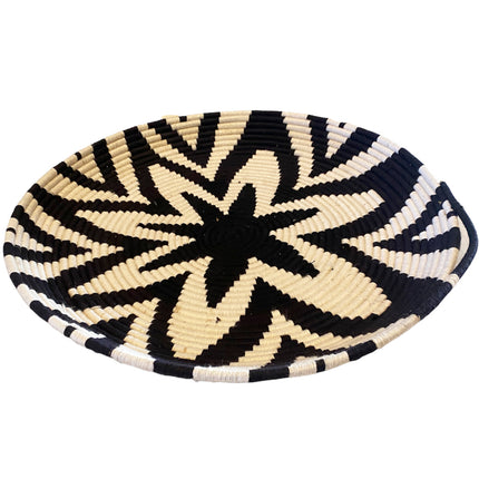 Berber mand plat zwart-wit
