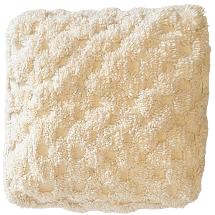 Handgefertigter marokkanischer Berber-Pouf (Beni Ourain)