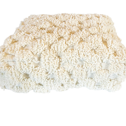 Handgefertigter marokkanischer Berber-Pouf (Beni Ourain)