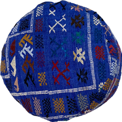 Marokkanischer Kelim-Pouf