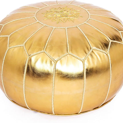 Marokkanischer Pouf Gold