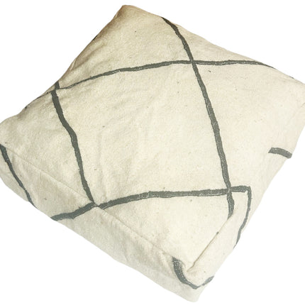 Marokkanischer Bodenpouf, quadratisch