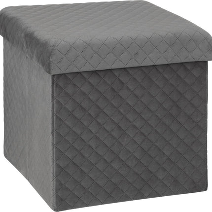 Pouf/Hocker/Fußhocker - Aufbewahrungsbox - faltbar