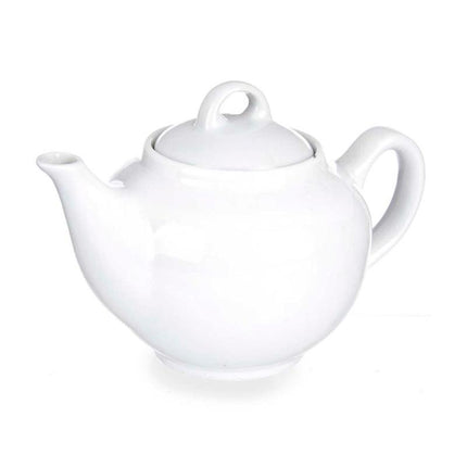 Witte porseleinen theepot 550 ml