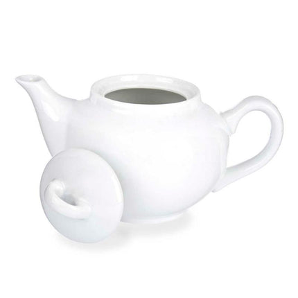 Witte porseleinen theepot 550 ml