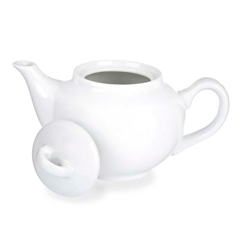 White porcelain teapot 550 ml