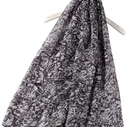 Print Glitter Scarf