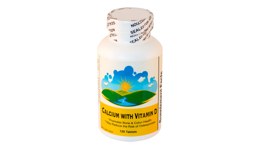 Comprimés de calcium avec vitamine D