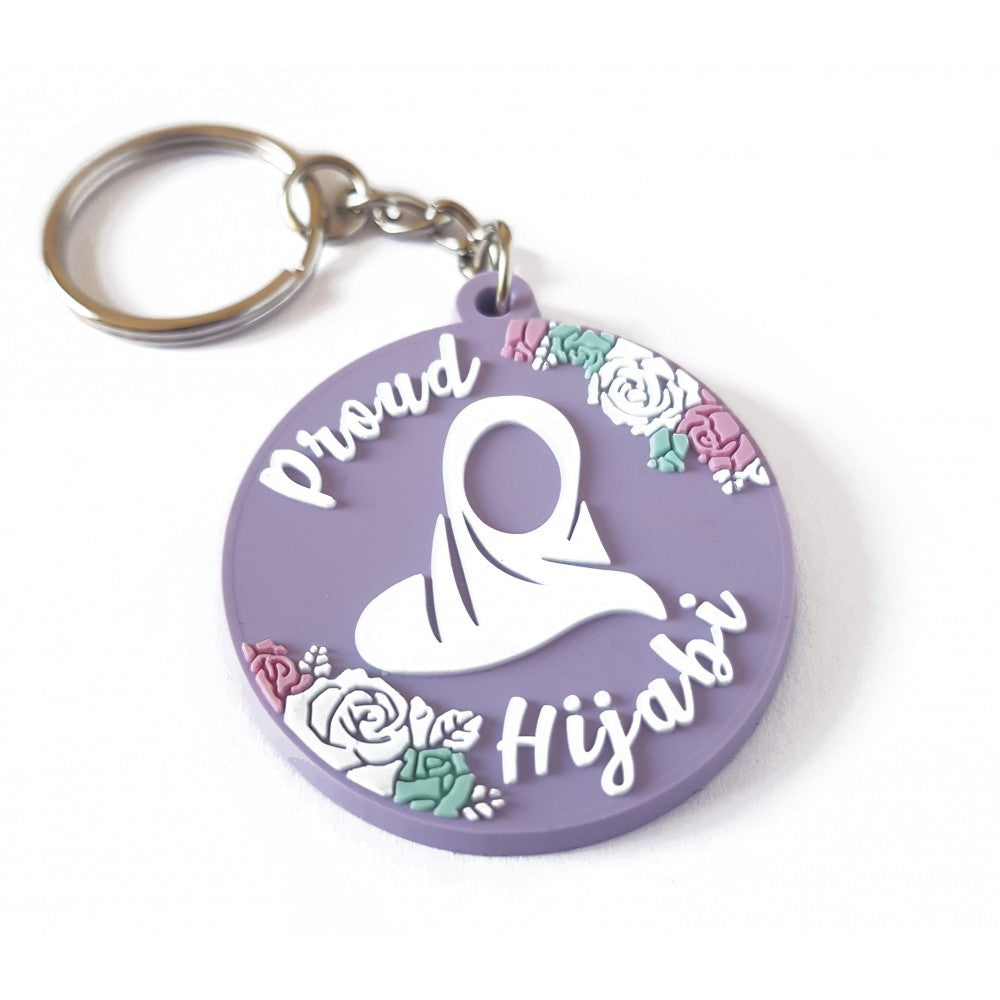 Proud hijabi keychain