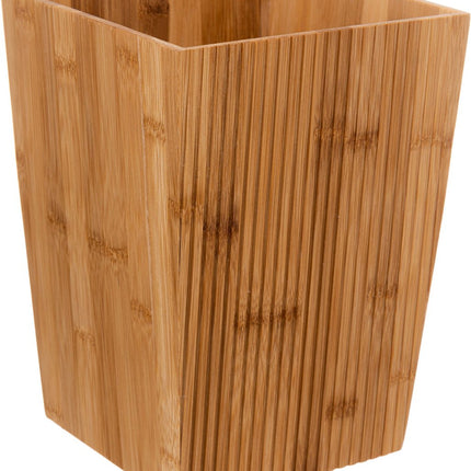 5Five - Prullenbak - bamboe - 6L - Afvalemmer