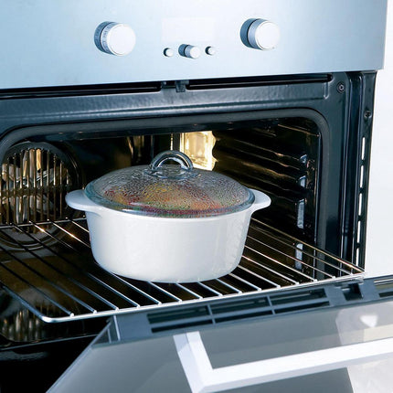 Pyrex Flame Kochtopf - Glaskeramik - Weiß - 18 x 18 x 9,6 cm - 1,1 l