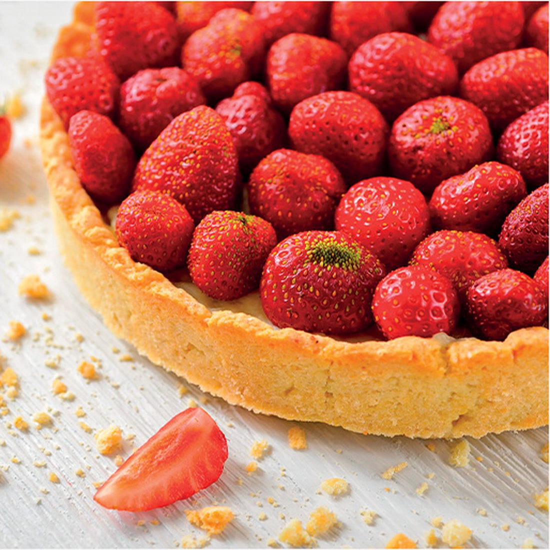 Moule à gâteau en silicone rouge Ø 24CM - Moule à quiche - Moule à gâteau au beurre