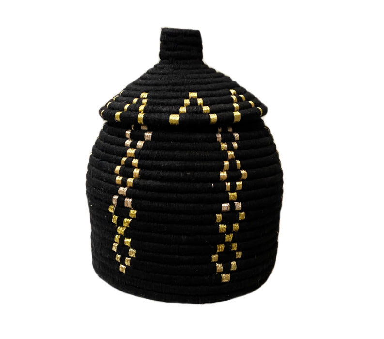 Panier marocain en laine