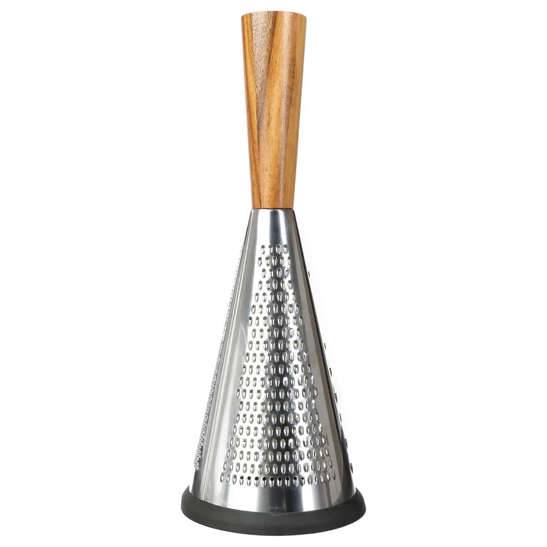 5Five tafelrasp met 3 raspzijden – ronde rasper van RVS, 25,2 x 11 cm