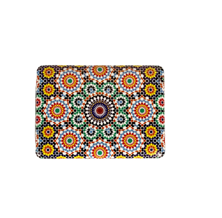Miroir de poche rectangulaire pour maquillage