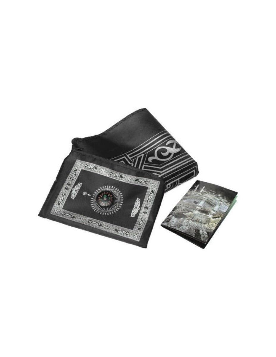Travel Prayer Mat Incl. Compass Black