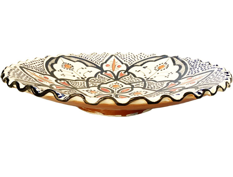 Moroccan ribbed bowl ø35 cm