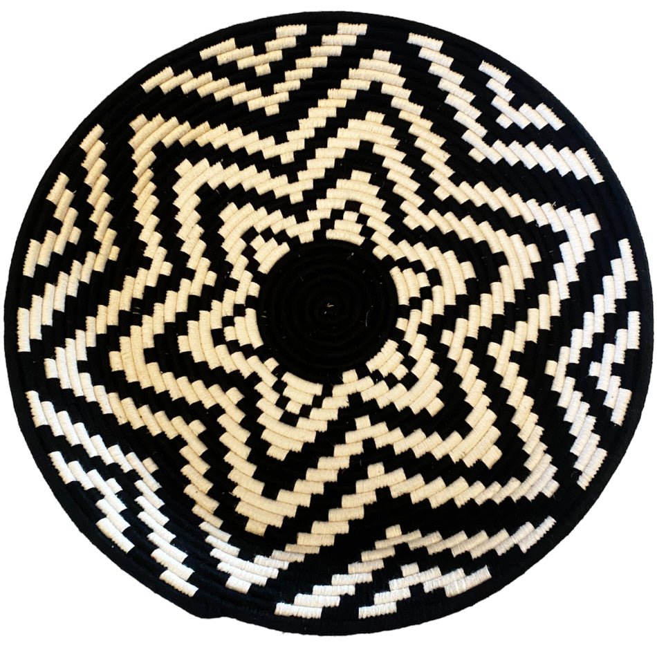 Moroccan Berber flat basket 50 cm