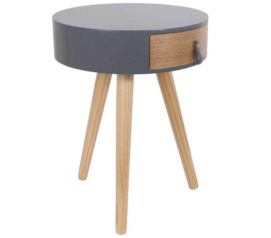 Table de chevet ronde
