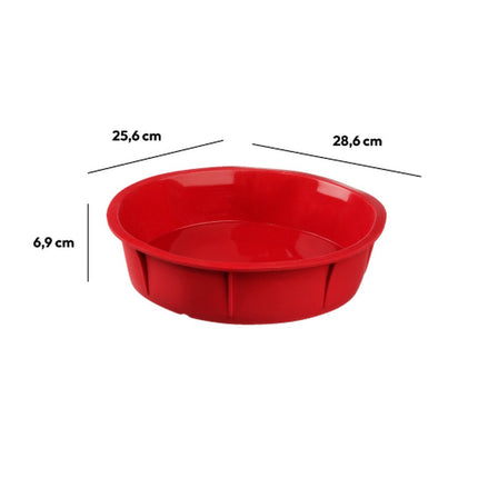 Runde Silikon-Backform für Kuchen, Ø 23 cm