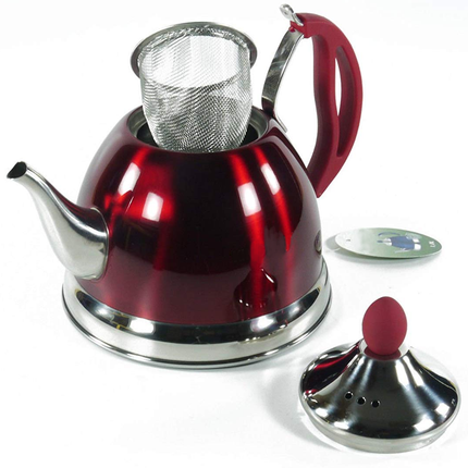 Teekanne Edelstahl 1 Liter