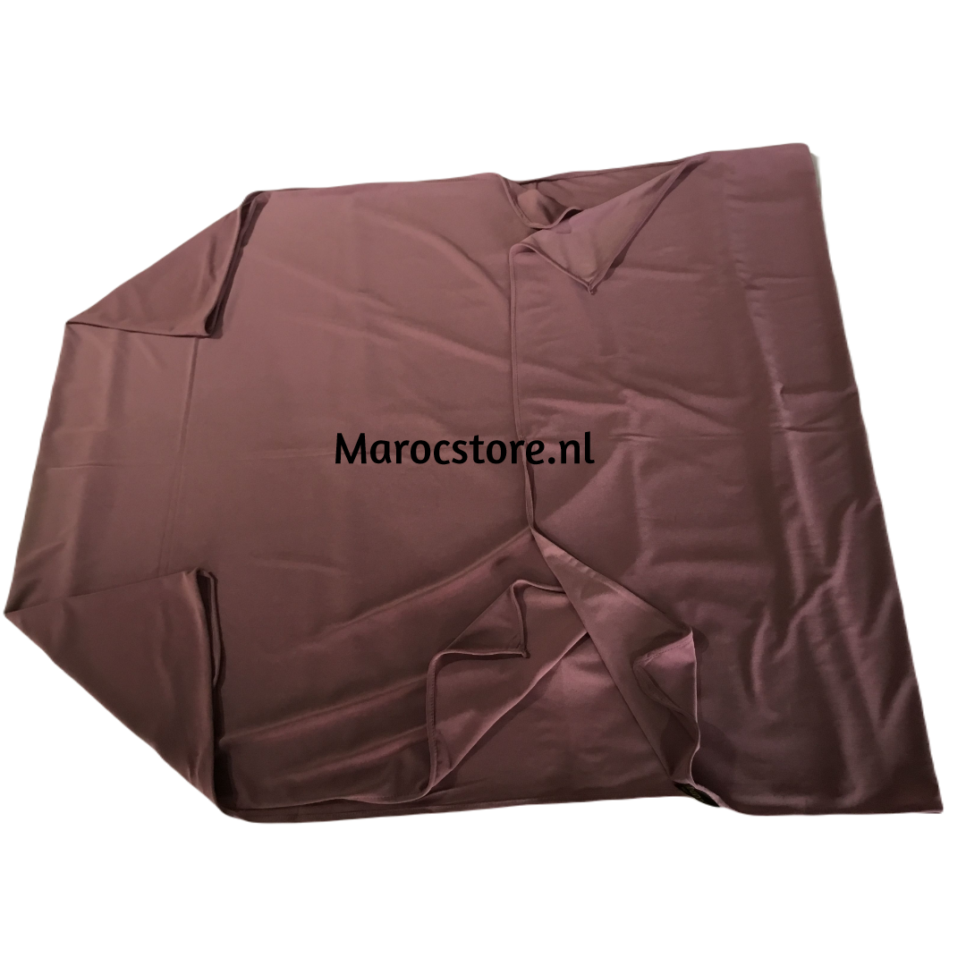 Premium stretch jersey sjaal – hoofddoek die blijft zitten, 180 x 70 cm – foto 4