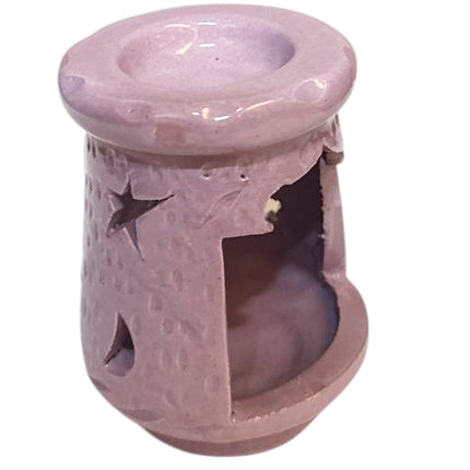 Marokkaanse Handgemaakte Oliebrander – Waxinelichthouder Keramiek – Diverse Kleuren