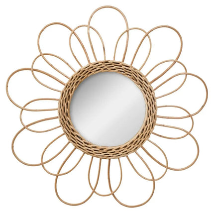 Rattan Blumenspiegel Ø38 cm