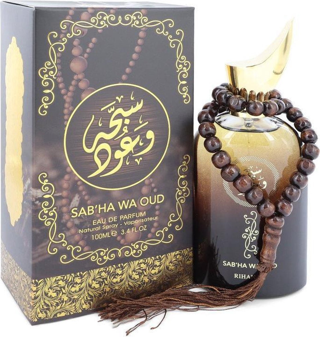 Sabha Wa Oud par Rihanah 100 ml - Eau De Parfum Vaporisateur (Unisexe)