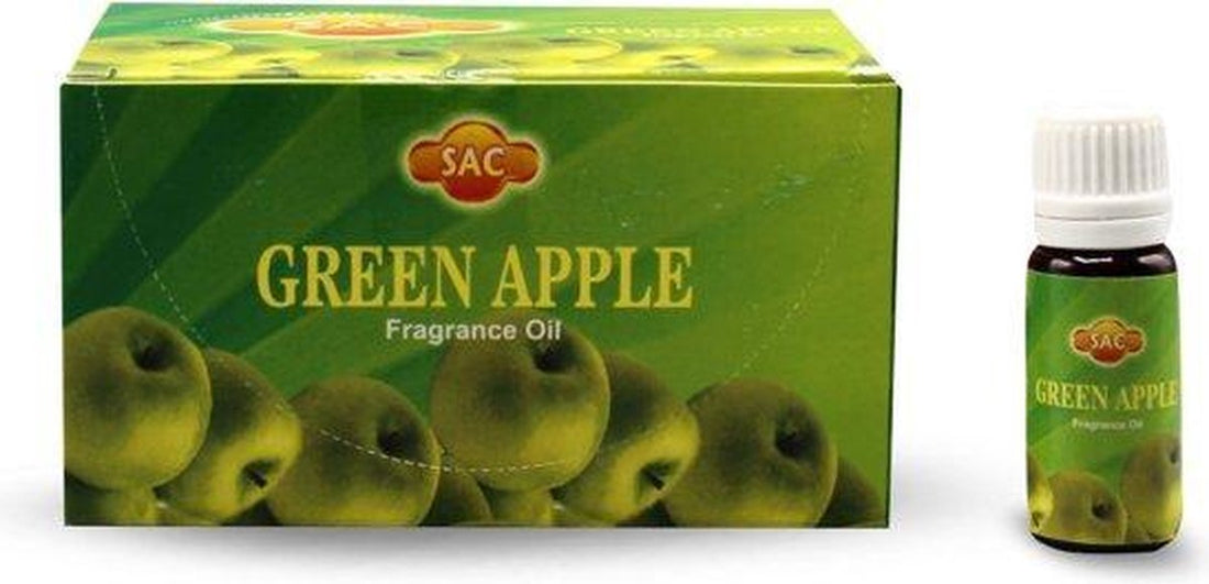 SAC Green Apple geurolie voor aromadiffuser en oliebrander – 10 ml