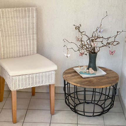 Couchtisch Rund | ø 55 cm | Industriell - Metall