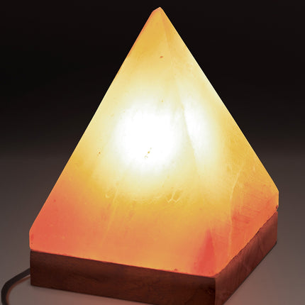 Natürliche pyramidenförmige Himalaya-Salzlampe