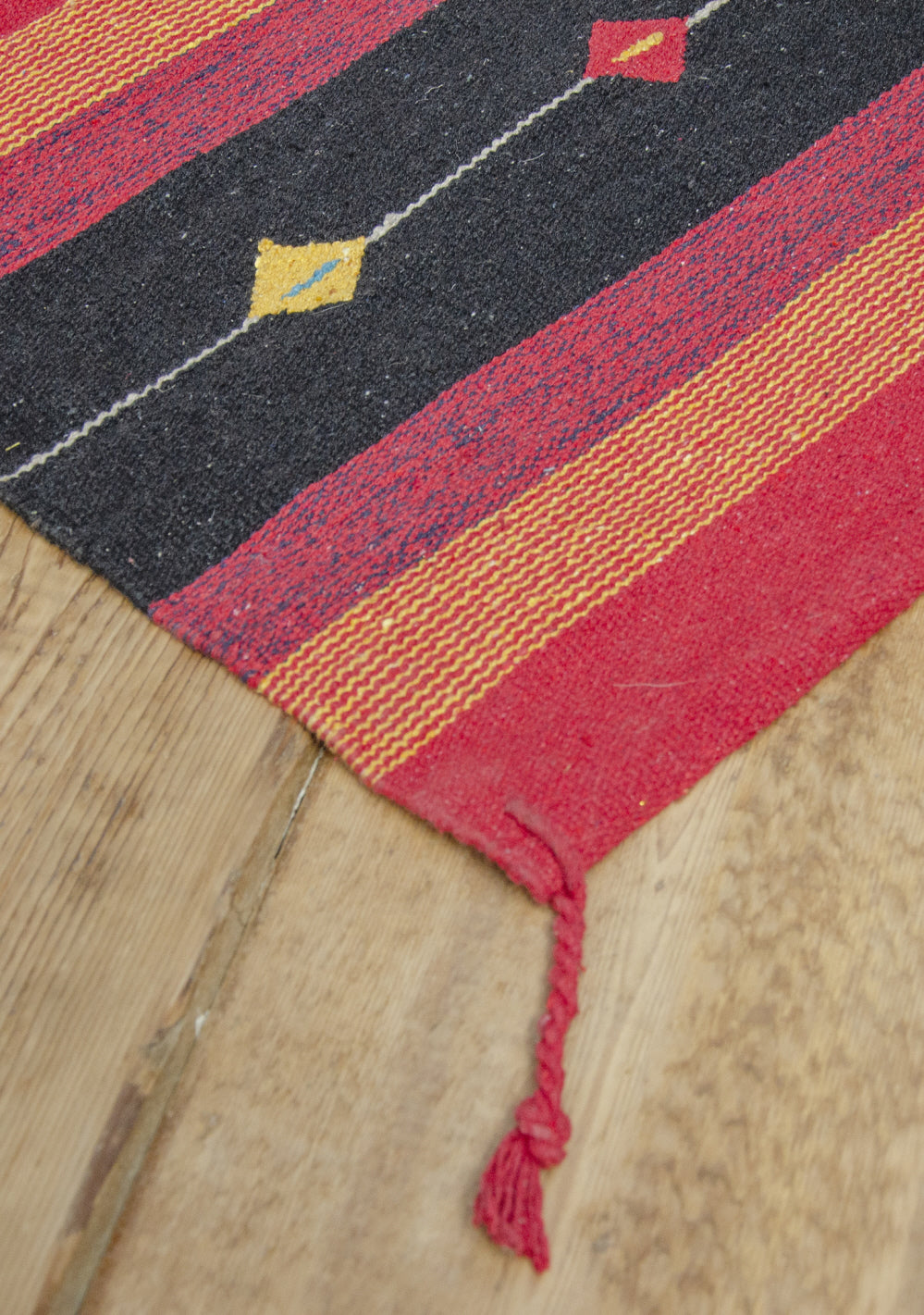 Tapis kilim Sarkhan tissé à la main, 60 x 110 cm
