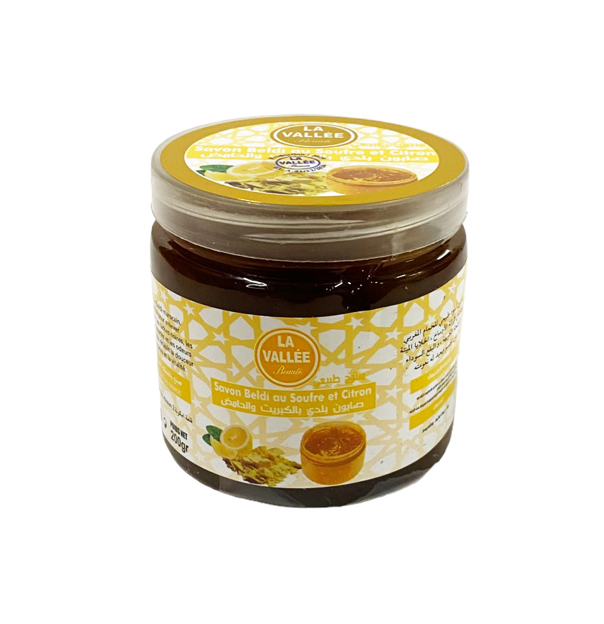 Savon Noir Marocain au citron
