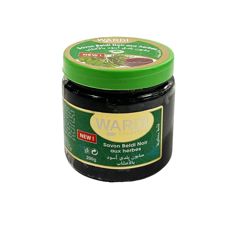 Savon Noir Beldi Marocain aux Herbes