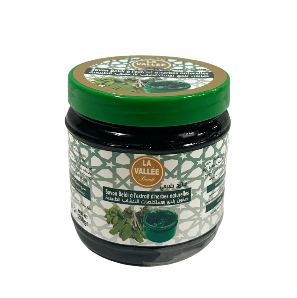 Savon Noir Beldi Marocain aux Herbes