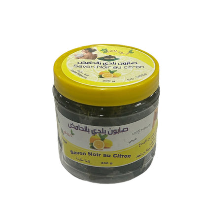 Savon beldi Noir – Schwarze Seife mit Zitrone
