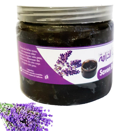 Savon Noir - Schwarze Seife mit Lavendel
