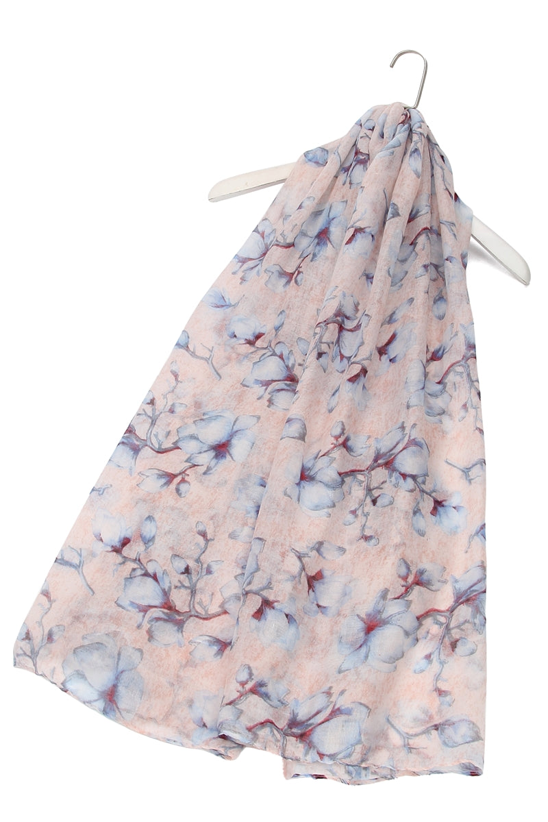 Écharpe imprimé floral