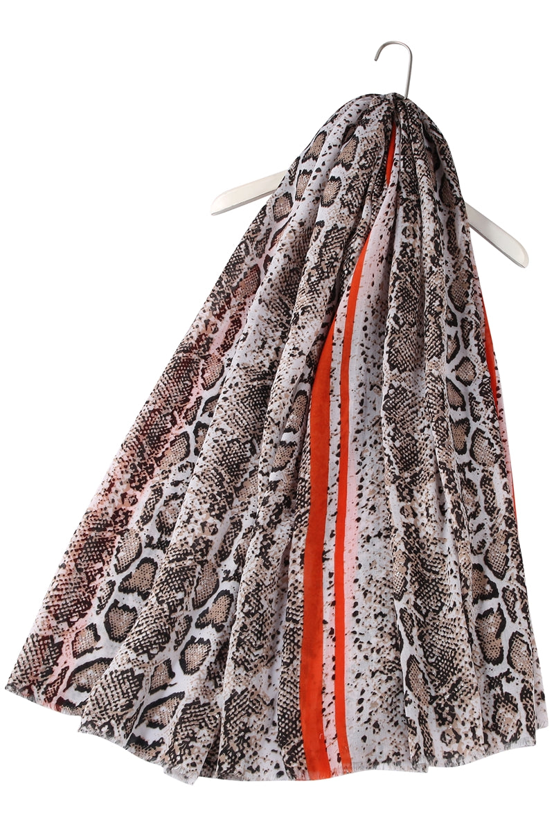 Shimmering Snake scarf