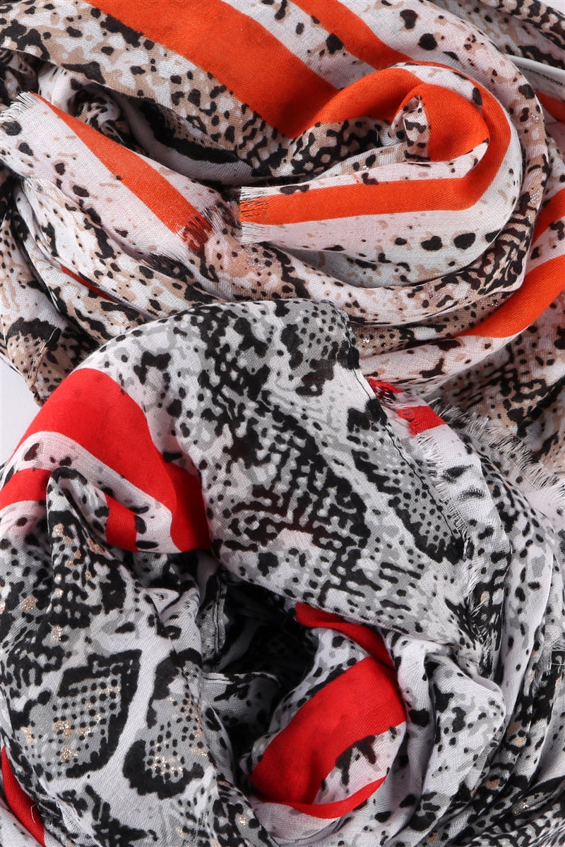 Shimmering Snake scarf