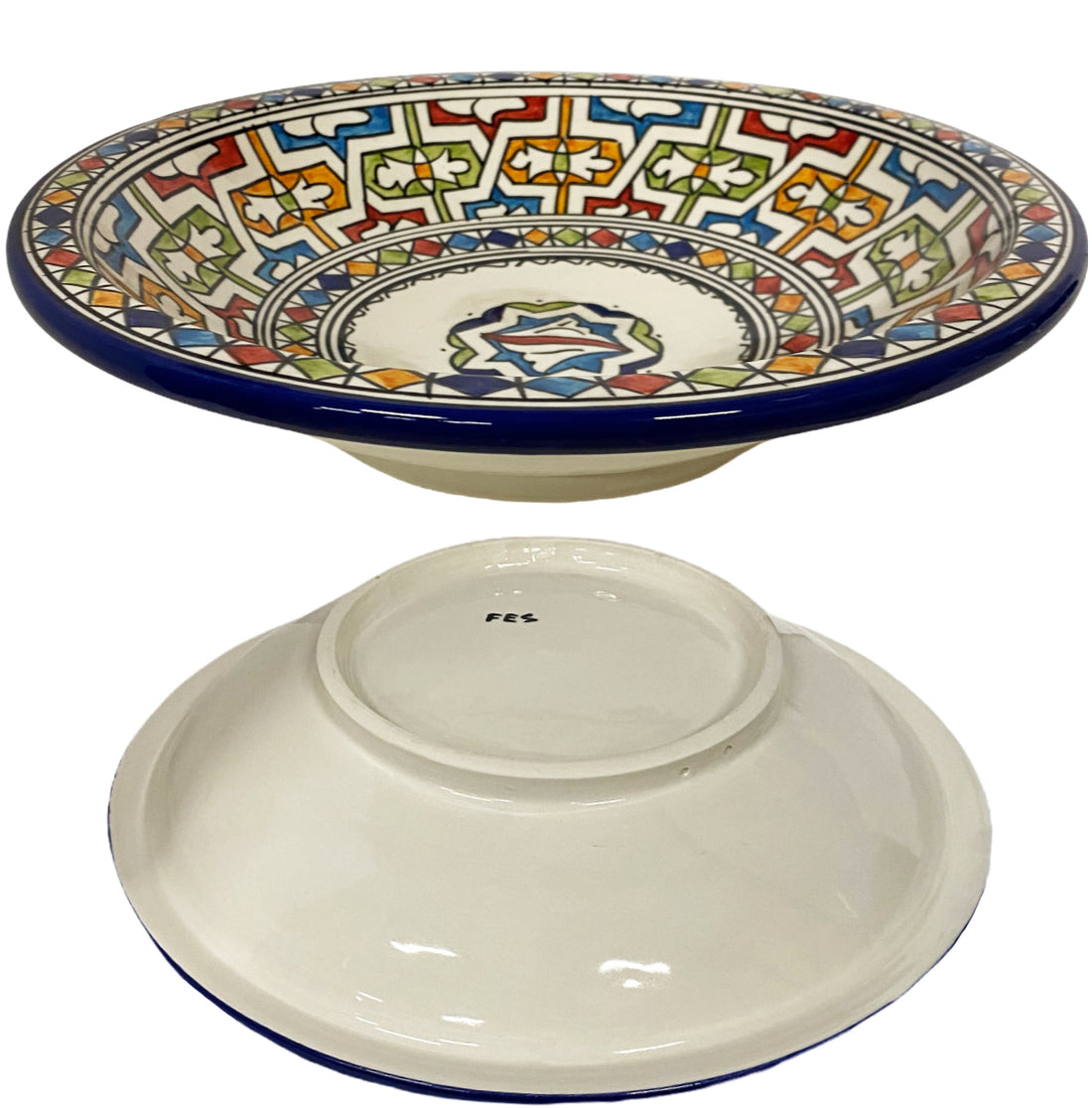Moroccan ceramic bowl Fes Ø35