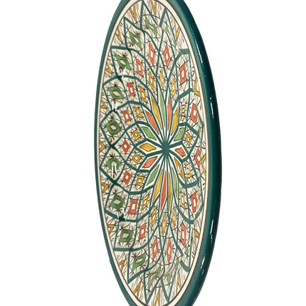 Marokkaanse schaal zwaka groen 35 cm