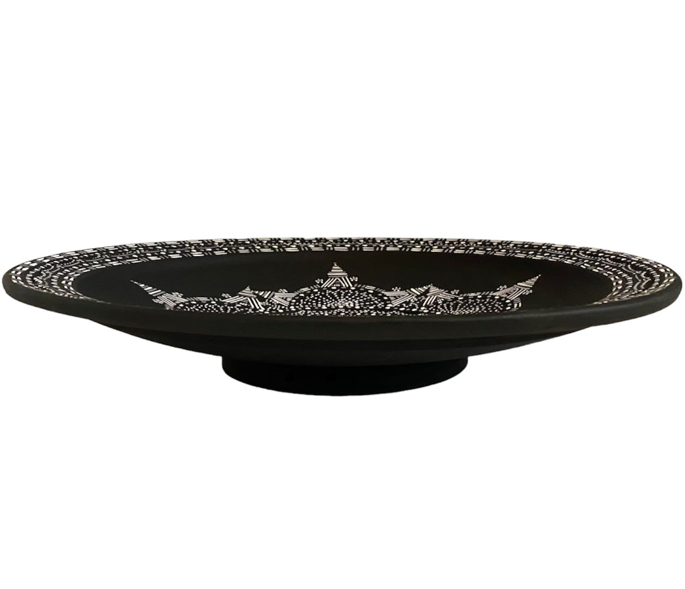 Handmade pottery decorative bowl