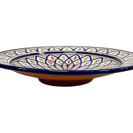 Marokkanische Schale Handgefertigt 35 cm