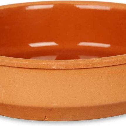 Set 4x Tapas-/Crème-brûlée-Schälchen Terrakotta/Braun 16cm